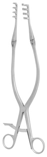 Rozvěrač pro laminekotimii ostrý; 4×4 zubů; 32,2 cm