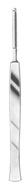 Joseph nůž na nosní plastiku tupý; 15,0 cm