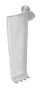 Cloward-modif. lopatka se zuby; 40×16 mm
