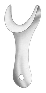 Simplex držák na tváře; 11,0 cm