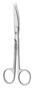 Nůžky chirurgické zahnuté hrotnaté; 18,5 cm