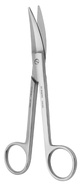 Nůžky preparační zahnuté extra silné; 17,0 cm