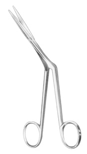 Heymann nůžky nosní lomené; 18,0 cm