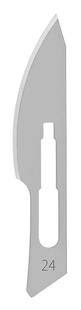 Čepelka skalpelová fig.24 (baleno po 100 ks)