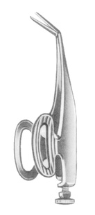 Barraquer nůžky na duhovku; 5,5 cm; 5 mm