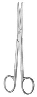 Mayo nůžky tupé rovné tvrdokovové; 17,0 cm