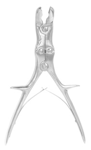 Luer-Stille kleště štípací na kosti zahnuté; 21,5 cm