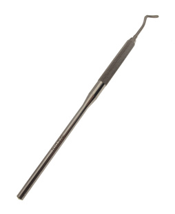 Nástroj na zubní kámen pravý; 2,5 mm; 15,5 cm