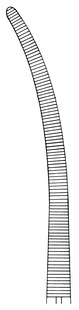 Rochester-Pean svorka na cévy zahnutá; 26,0 cm