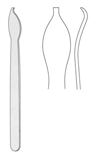 Páka kostní; 15 mm; 17 cm