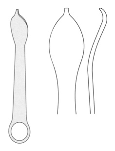 Páka kostní; 16 mm; 12 cm