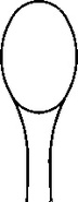 Lžička ostrá trepanační fig.6; 6,7 mm; 19,5 cm