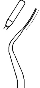 Pilník diamantovaný fig. 4; 2×8 mm; 15,2 cm