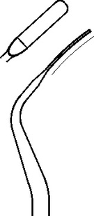 Pilník diamantovaný fig. 6; 2×8 mm; 15,0 cm