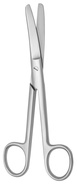 Nůžky chirurgické tupé zahnuté; 14,5 cm