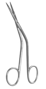 Hough nůžky nosní lomenné; 13,0 cm
