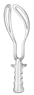 Simpson-Braun kleště porodní; 36,0 cm