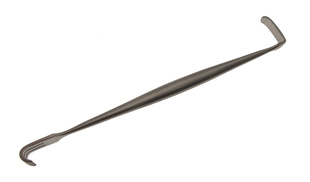 Senn-Miller hák páteřní jemný tupý; 16,0 cm