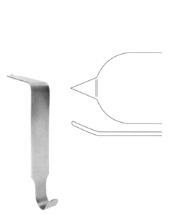 Taylor páka kostní; 100×30 mm; 16,5 cm