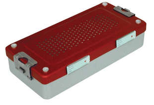 Kontejner mini; 300×140×100 mm; červený