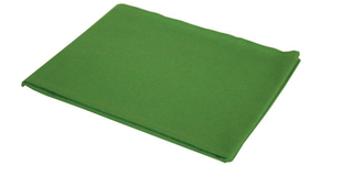 Rouška textilní zelená; 275×125 cm