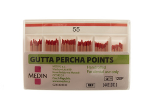 Čepy gutta percha standard 055